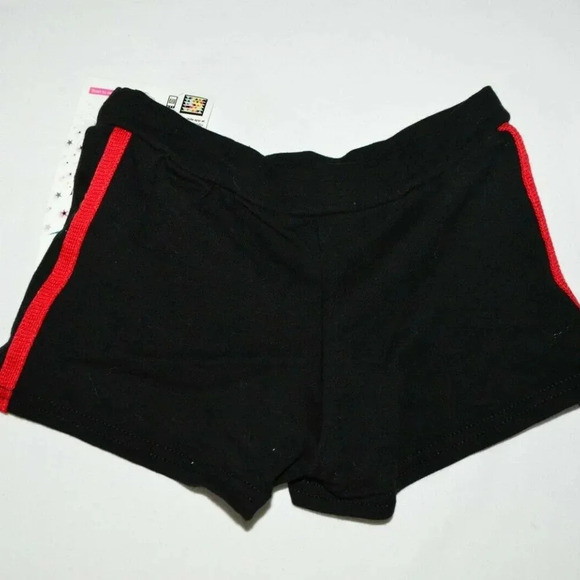 Pizzazz Red Black Cheer Athletic Shorts - Picture 5 of 5
